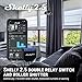 Shelly 2.5 Relay Switch,WiFi Smart Home Automation,Compatible with Alexa & Google Home,iOS Android, No Hub Required, Wireless Light Switch, Smart Appliances, Dual Power Metering, UL Certified, 4 Pack