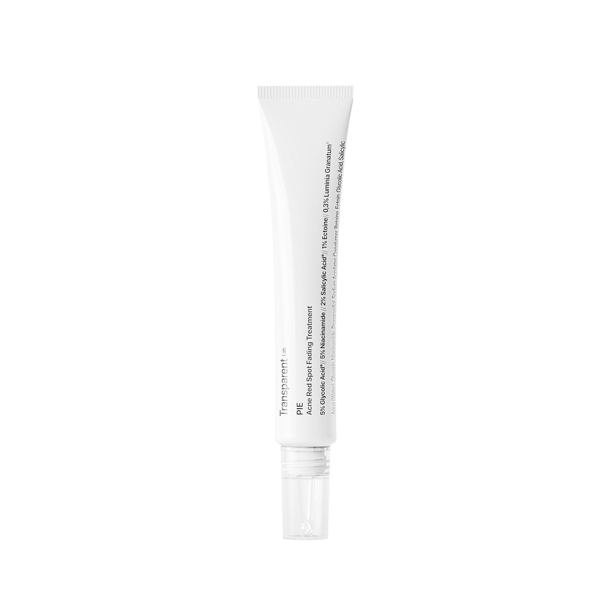 TRANSPARENT LAB PIE ACNE RED SPOT FADING TREATMENT - Treatment for Post-Inflammatory Erythema, Clear, 30 ml (Pack of 1)