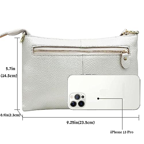 Image of Beurlike Leather Wristlet Wallet Clutch Purses For Women Small Crossbody Phone Bags