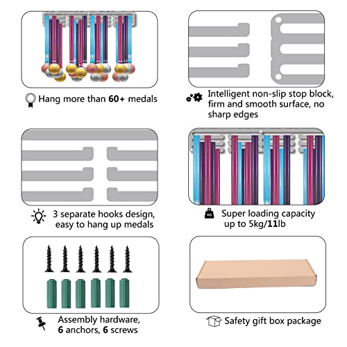 CREATCABIN Porta Medaglie da Calcio Porta Medaglie...