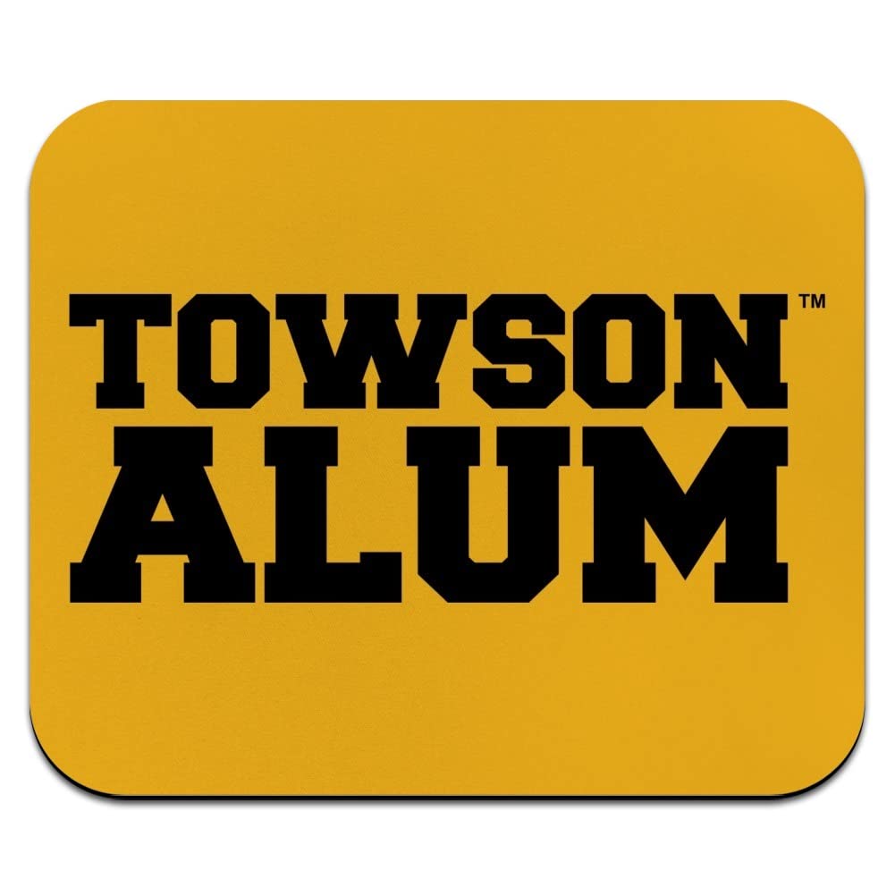 Towson University Tigers Alumn Low Profile Thin Mouse Pad Mousepad