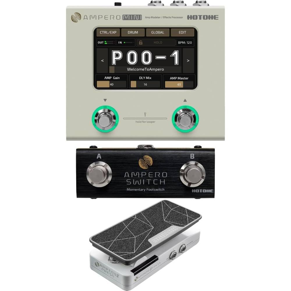 Amazon.com: HOTONE Ampero Mini MP50VN y Ampero FS-1 Dual