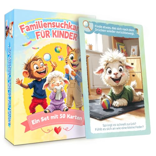 50 cartas de exploración para niños – Juego educativo de interior en casa para niñas y niños – Mira de cerca y encuentra diferencias (observación)