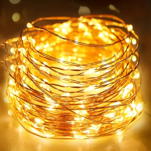 litogo Lichterkette Batterie Timer, 5M 50 LED Lichterkette Innen...