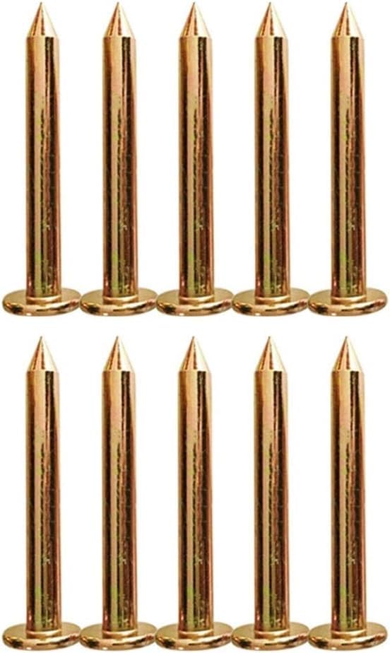 Clavos de acero multiusos, juego de 10 piezas de 8 cm miniatura 1