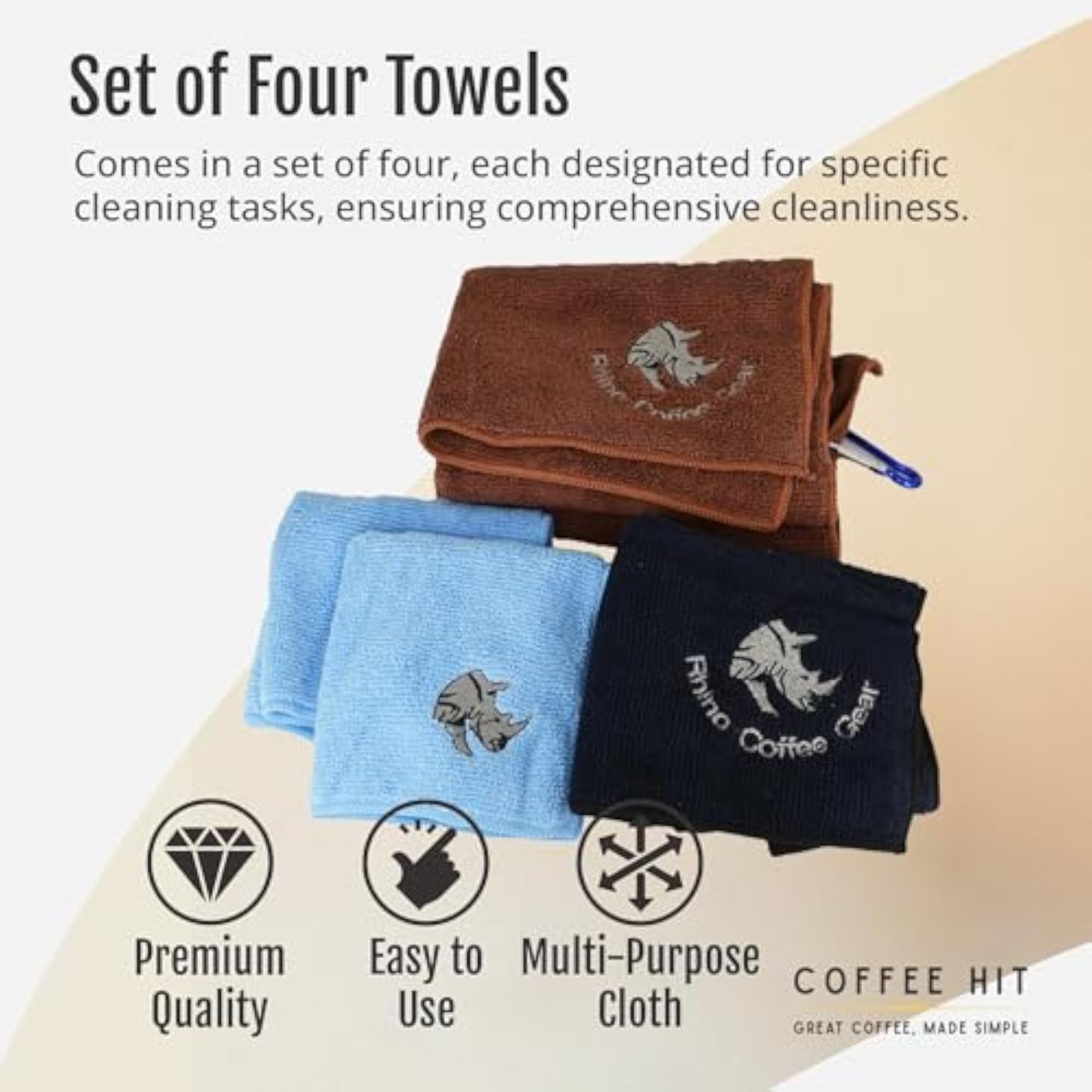 Barista Cloth Set for Coffee Lovers