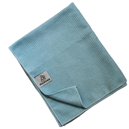 Hodoee ヨガラグ ヨガタオル ホットヨガ ラグ 滑り止め付き ヨガマットタオル 吸汗速乾 除菌 軽量 外ヨガ 145cm×61cm ブルー NEW