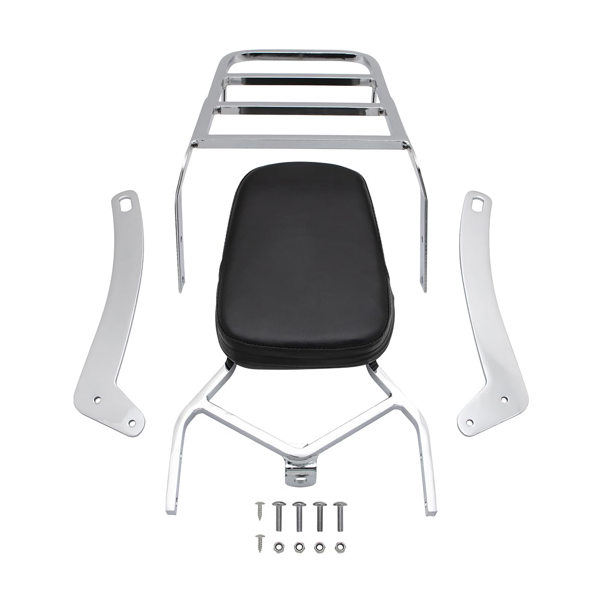 Amazon | FENGREN モーターサイクル パッセンジャー バックレスト 