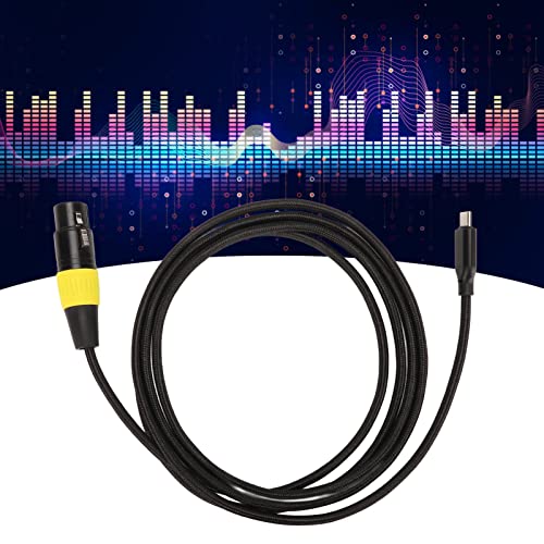 Cable USB C a XLR Hembra de 2m para conectar micrófonos sin usar interfaz externa 4