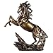 Rzeźba artystyczna z brązu wyścigi konne rzeźba statua ozdoby , figurka z żywicy , aranżacja szafki na wino prezent Home Decor
