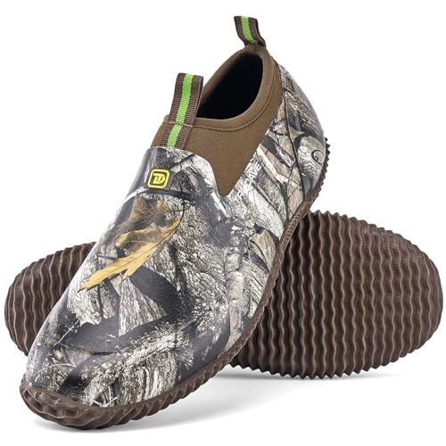 Image of Trudave Garden Shoes for Men & Women, Waterproof Rubber Shoes with 4.5mm Neoprene, Womens Rain Boots for Gardening,Size 6-13