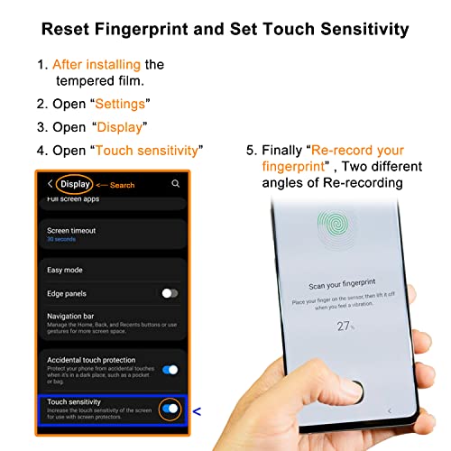 GOBUKEE [Confezione da 2] per Samsung Galaxy S22