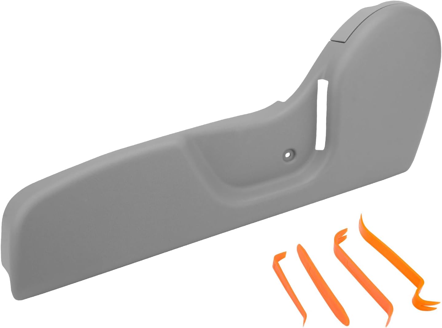 ATRACYPART Gray Driver Side Seat Trim Panel Bezel Cover LH for 2001-2004 Toyota Tacoma Bucket Seats - Replaces 71812-04010-B2