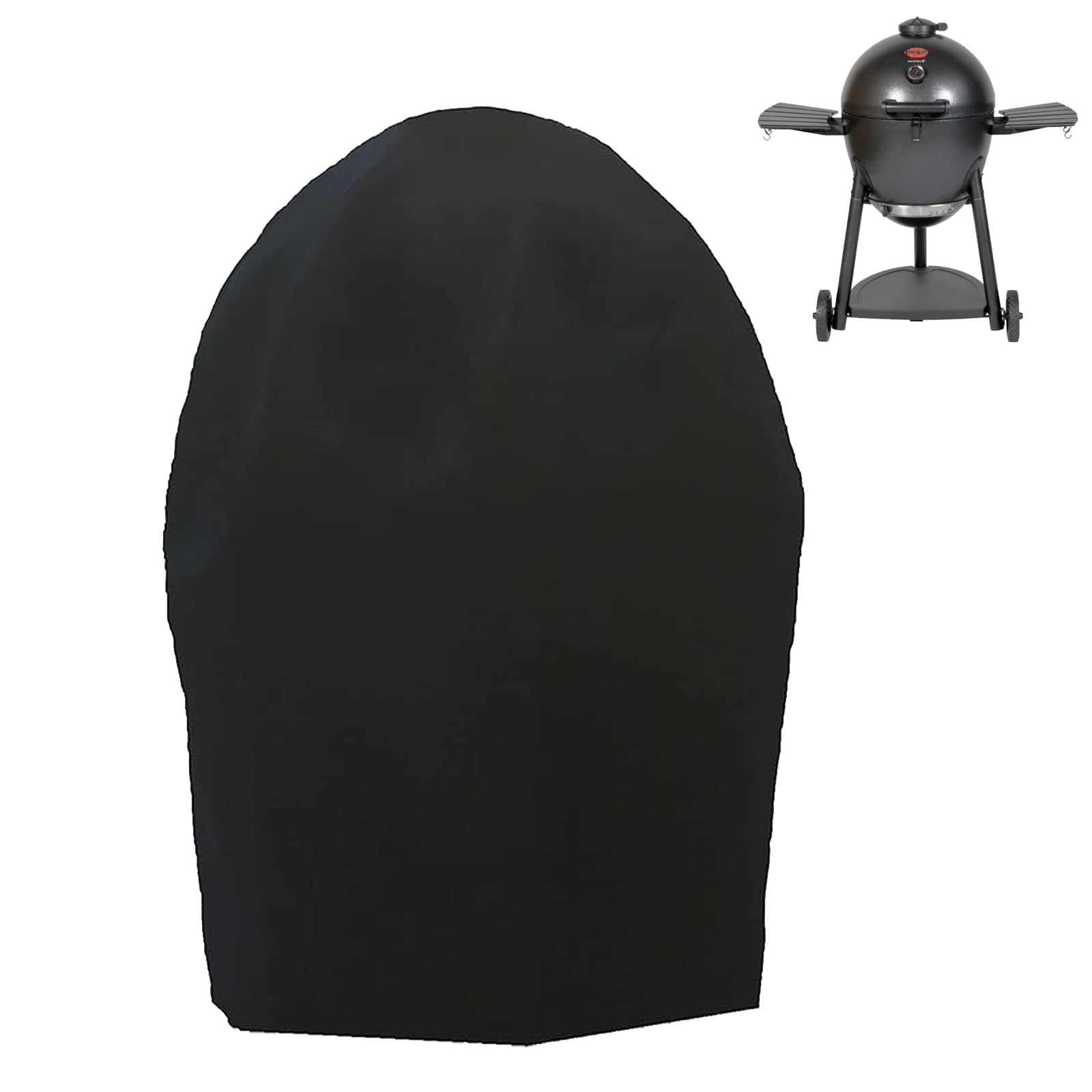 Pokrywa grilla do grilla 6755 Char-Griller Akorn Kamado węgiel drzewny wędzarnia i czajnik premium, do Cuisinart CGG-999, wytrzymała wodoodporna osłona odporna na promieniowanie UV, akcesoria do