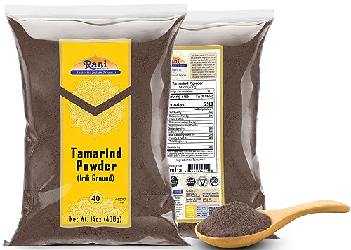Rani Tamarind Powder (Imli) 14oz (400g) ~ All Natural| No Added Sugar/Salt | Vegan | Gluten Friendly | Kosher | NON-GMO | Indian Origin