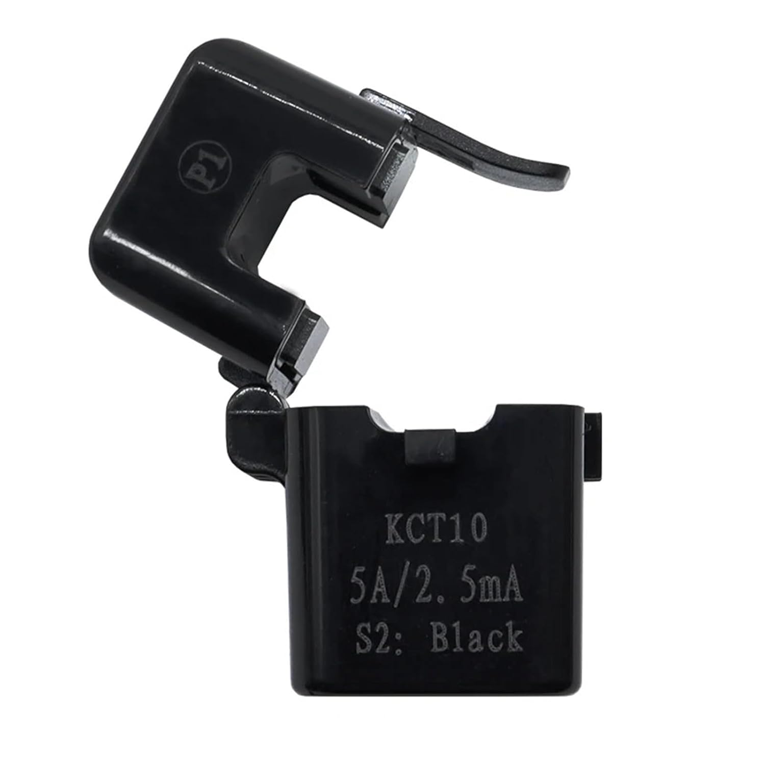 Mini Split Core Current Transformer High-Frequency Ferrite KCT10 5A/5mA 5A/2.5mA 10A/5mA 50A/25mA 10mm Hole Diameter 1Pcs(50A 25mA)