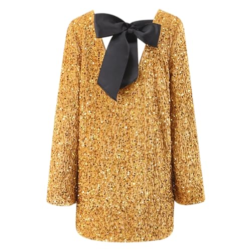 Robe longue scintillante dorée à coupe flatteuse ajustée
