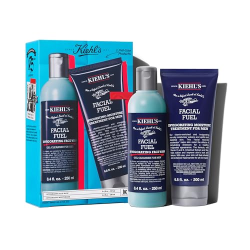 Kiehl's Men's Skincare Routine Gift Set, $80 Value, Includes Faci...