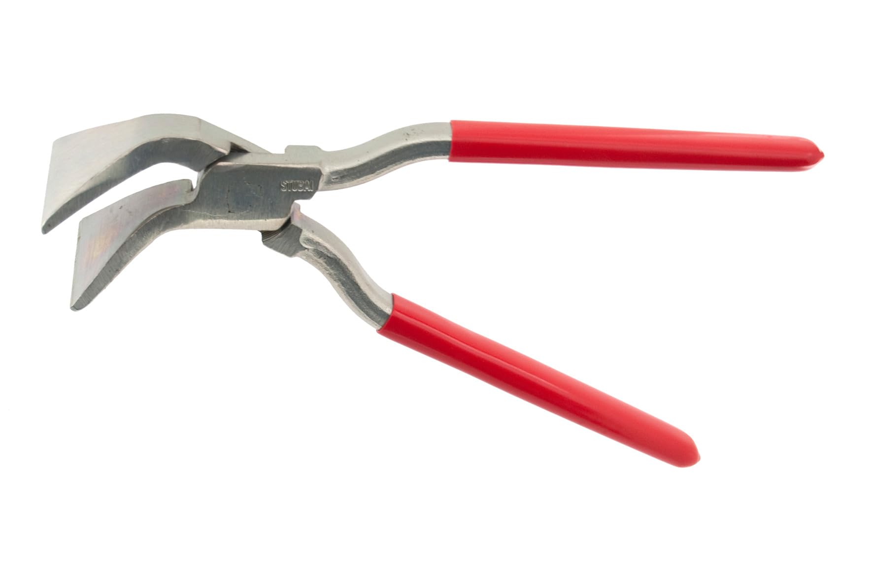 Stubai Multi-Colour 282153Nr 45 Degree Angled "Nirolook" Tinsmith's Seaming Pliers With Lap Joint, 80 Mm