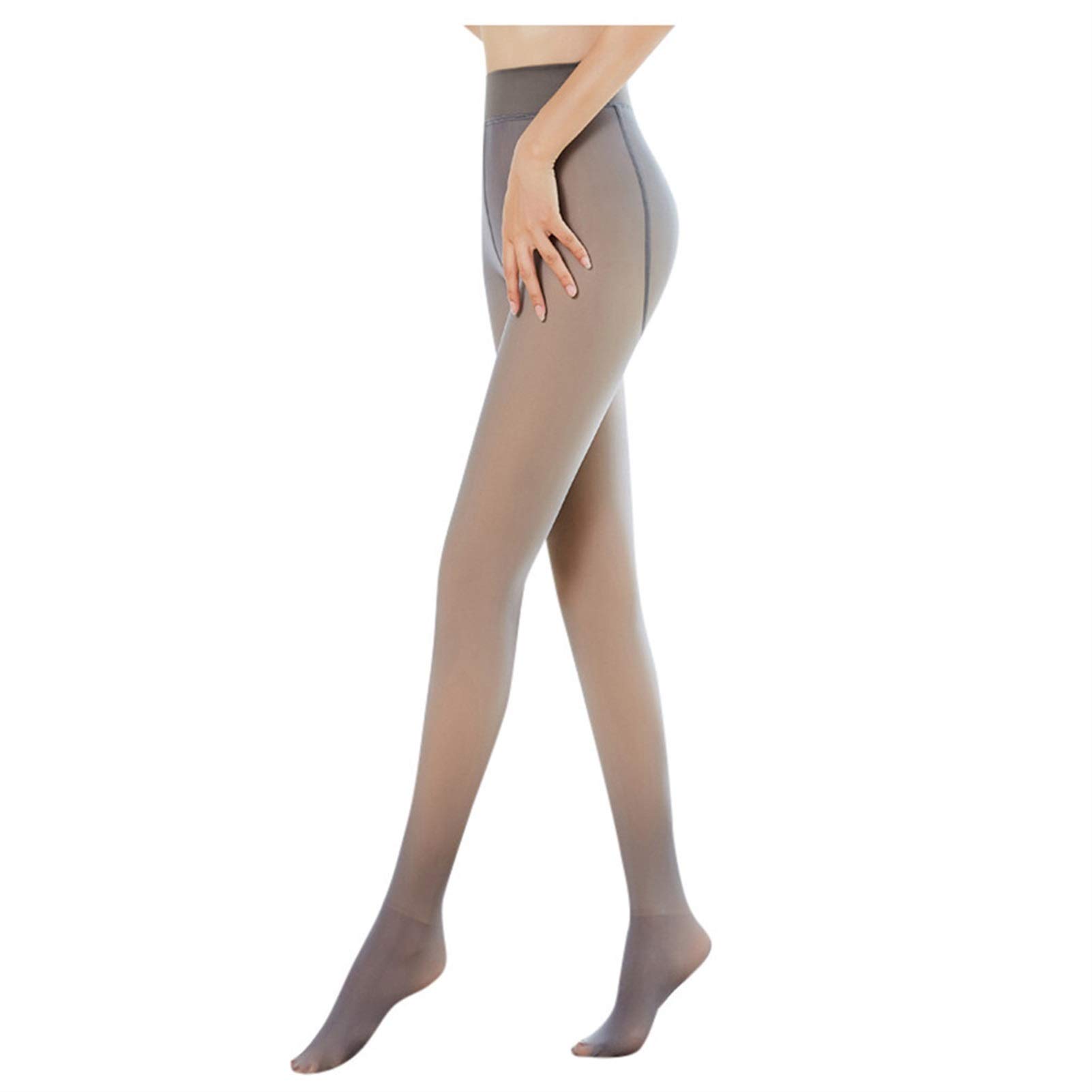 FCKJ Stockings Warm velvet pantyhose legs fake translucent high stretch  ultra-thin stretch pantyhose winter outdoor pantyhose 80g / 220g / 320g  Tights (Color : Gray 320g) : Amazon.co.uk: Fashion