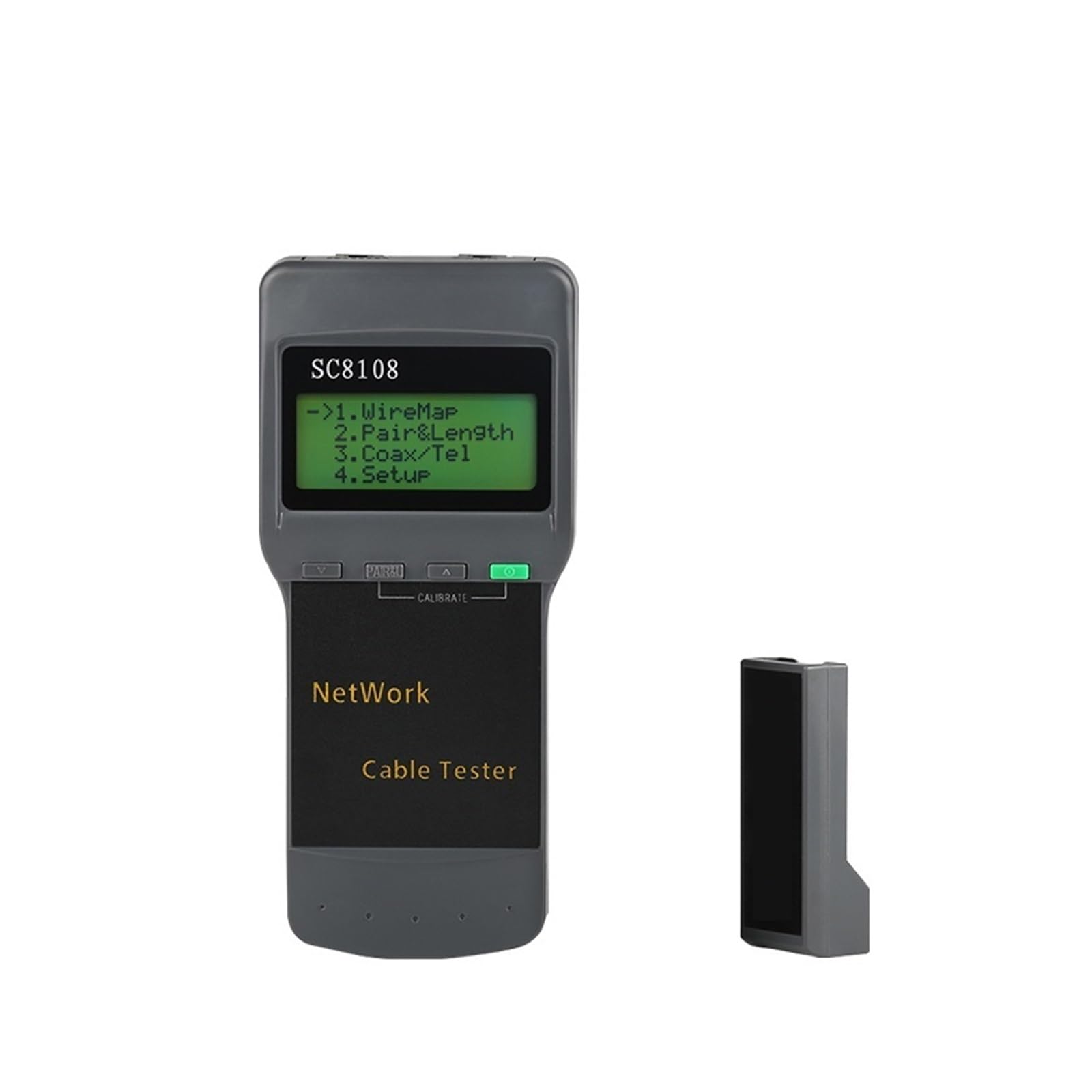 Testeur de Fibre Testeur De Réseau LCD Portable, Câble Téléphone LAN Et Compteur Avec Affichage RJ45