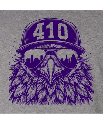 Go All Out Raven Wearing 410 Hat And Sunglasses Mens Women Sweatshirt Hoodie4