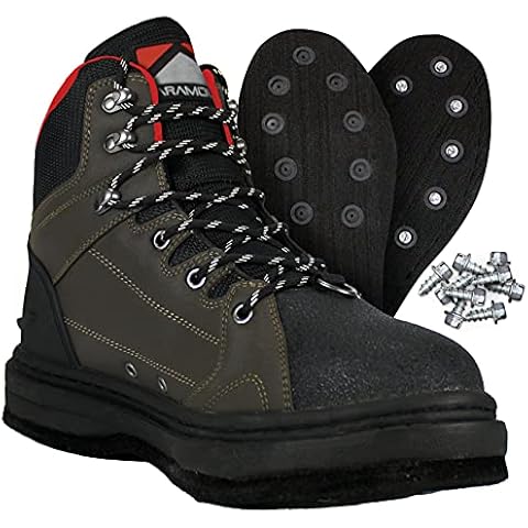 Paramount Outdoors Deep Eddy Felt Bottom Wading Boots, Felt Wader Boots (13) Cover