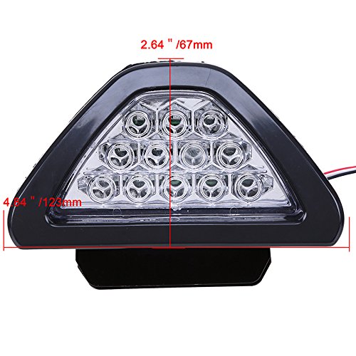 HEHEMM 12 V 12 LED supplementari fanale posteriore...