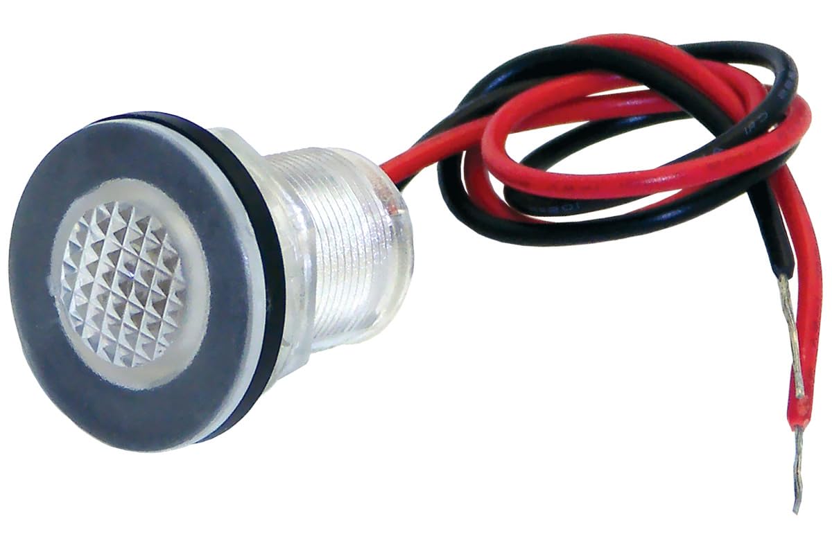 T-H Marine Flush Head LED Livewell Light Blue