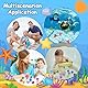 Vicloon Diamanten Bunt Kinder,12 Stück Tauchen Edelstein,Acryl Diamanten Deko,Kinder Edelsteine Liebesdeko für Vasen,Tischdeko,Party Mitgebsel,Hochzeit,Schwimmspielzeug
