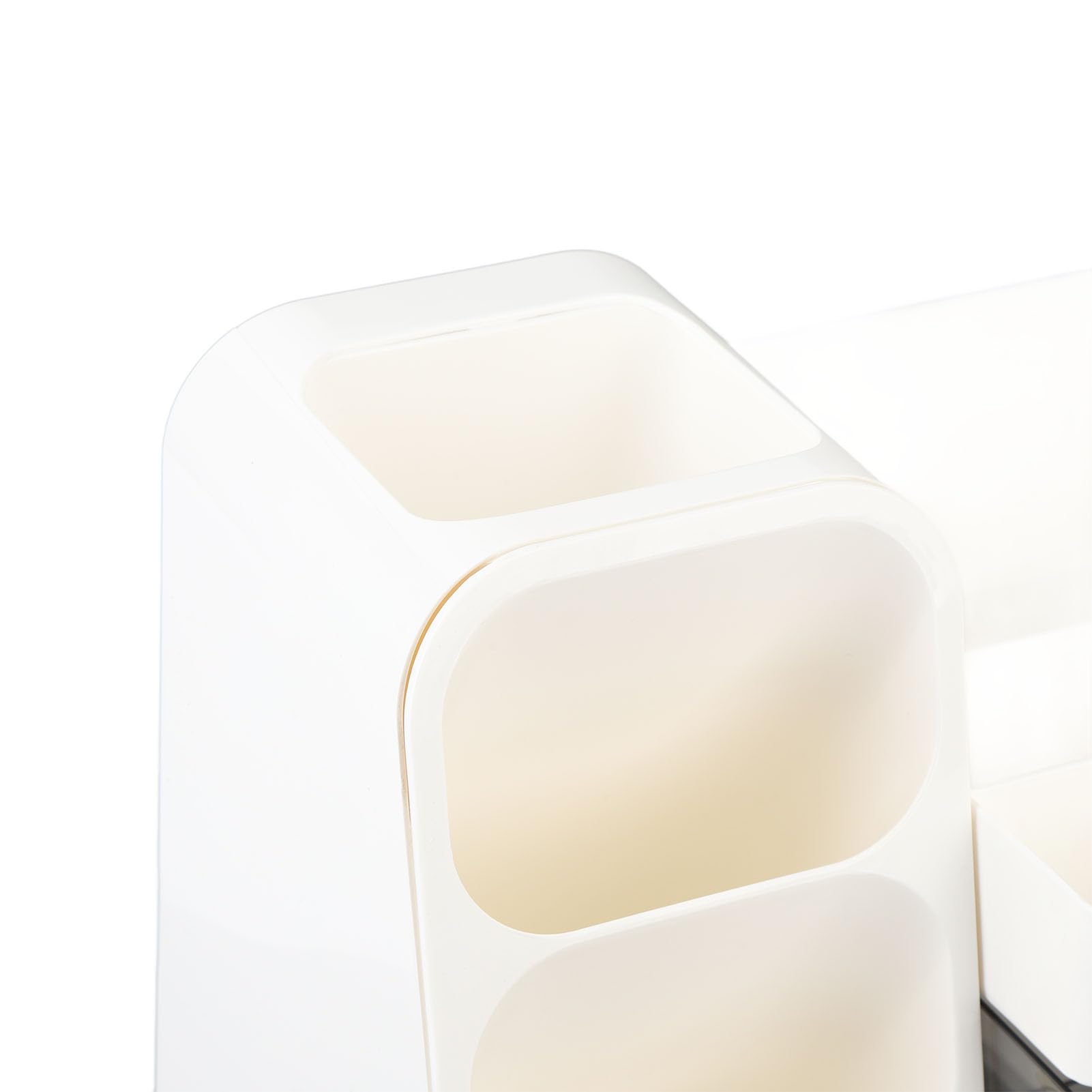 Organizador de Maquillaje, Vitrina de Cosméticos Multicapa de Gran Capacidad con Compartimentos Transparentes para Lápices Labiales, Herramientas de Maquillaje para el Cuidado de