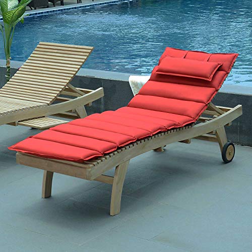 Teck'Attitude Matelas Rouge pour Bain de Soleil