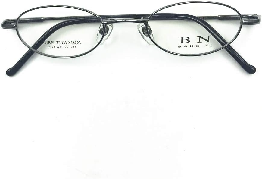 Titanium Spring Hinges Vintage Small Oval 44mm Eyeglass Frames Full Rim Men Women Glasses