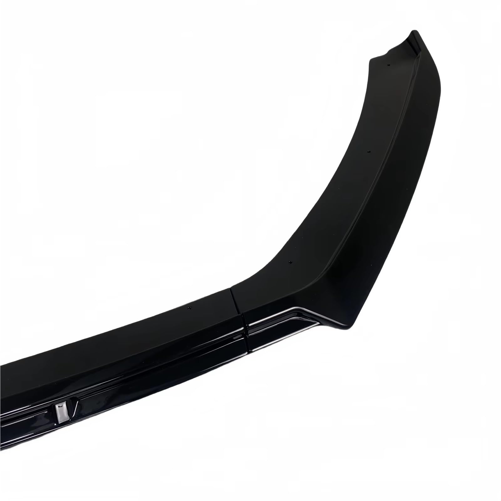 Parachoques Delantero Coche Spoiler Difusor Divisor Labios Parachoques Delantero Color Negro Brillante 3 Piezas para Seat para Leon 5F MK3 F-R 13-16 Pre-Facelift Kit lip(Gloss Black)