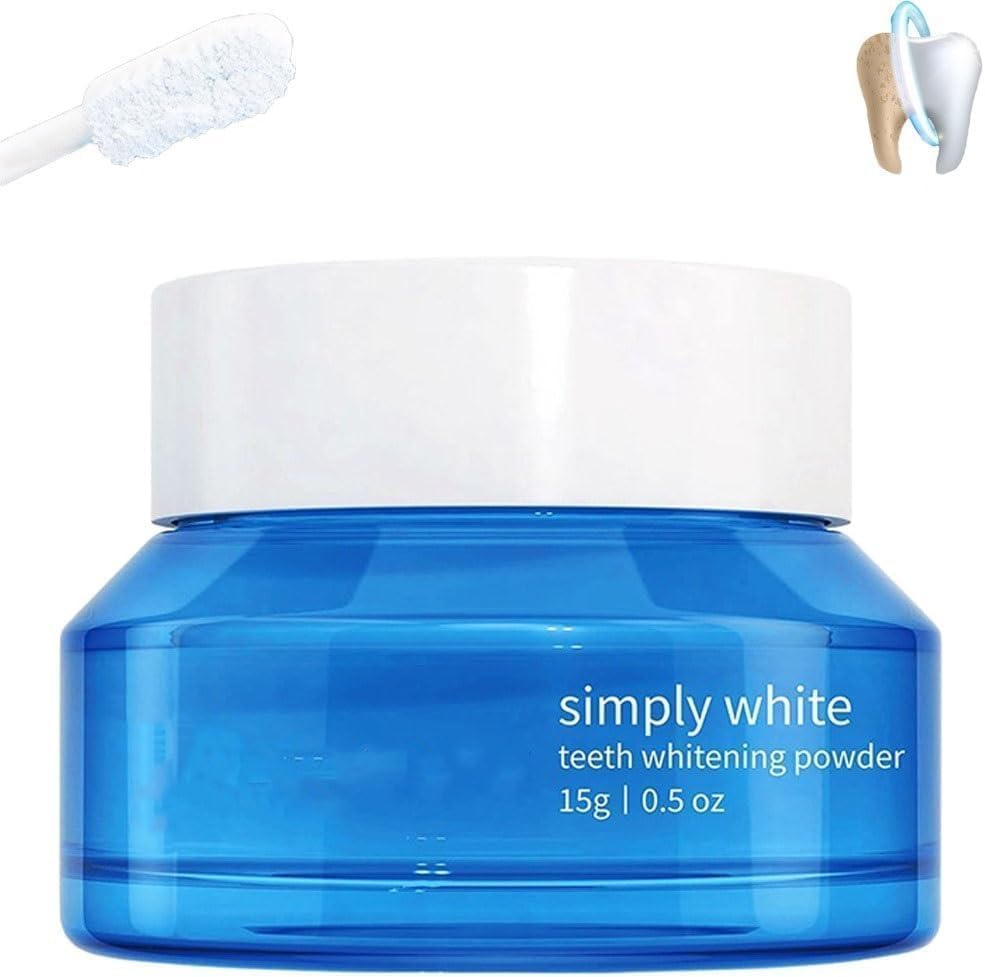 Image of Magic Teeth Whitening Deluxe Powder, Stain Removal, Mint Flavor