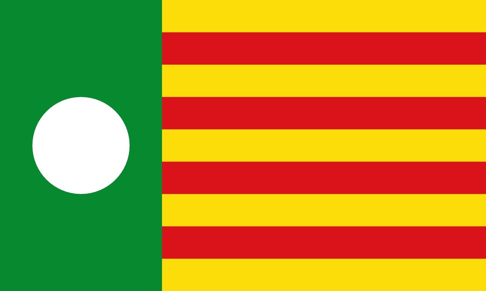 Drapeau large Erla de Zaragoza d'une finition haut de gamme au format paysage