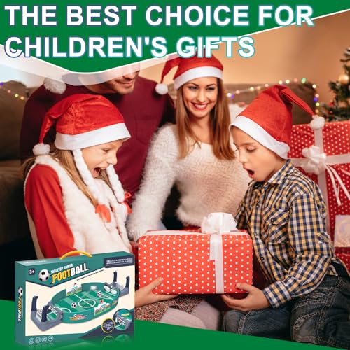 SZSMW Mini Tischkicker - Tischfussball Spiel - TischfußBall Kinder - Geeignet FüR Spielzimmer, Firmenlounges, Hausbars, Partys Im Freien, Perfekt FüR ZusammenküNfte Mit Familie und Freunden – Bild 8