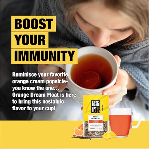 image for Tiesta Tea - Orange Dream Float Tea, Loose Leaf, Orange Cream Herbal T