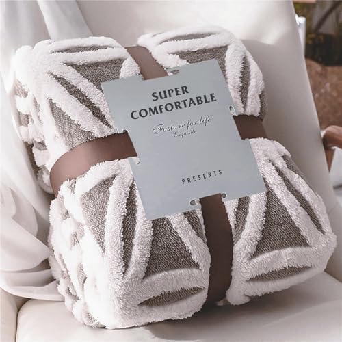 LOMAO Sherpa Fleece Blanket for Mom Cozy Soft...