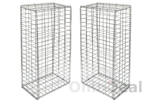 Gabionen Niederberg Metall Gabione 100 x 50 x 30 cm