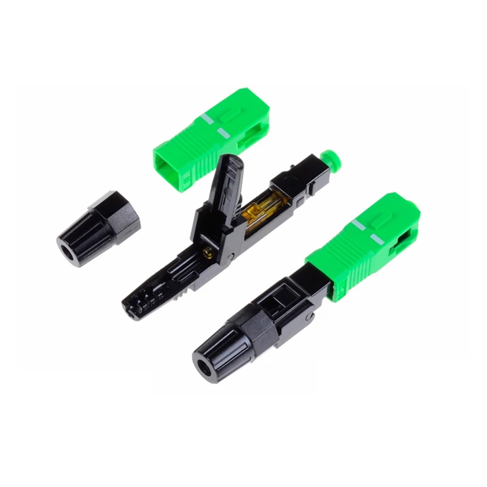 Épisseur de Fibre Optique SC 100PCS/boîte APC Fibre Optique Monomode Rapide FTTH