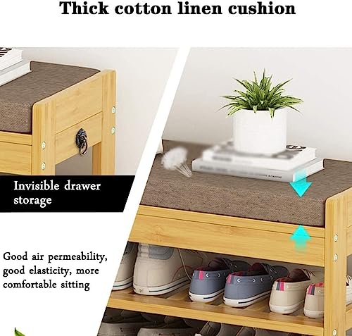 Banc de rangement à chaussures pour entrée accueillante et moderne - 6