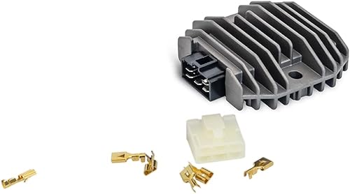 Miniatura 7 de Onegercn Regulador de voltaje rectificador compatible con Yamaha YZF R1 98-01 R6 99-05 R6S YZF600 FZ6N FZ6R FZR600 SRX250 XP500 T-MAX TDM850 XJ600