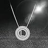 HOTIE-Silver-Plated-A-Z-Alphabet-Pendant-Letter-Initial-Necklace-for-Women HOTIE Silver Plated A-Z Alphabet Pendant Letter Initial Necklace for Women