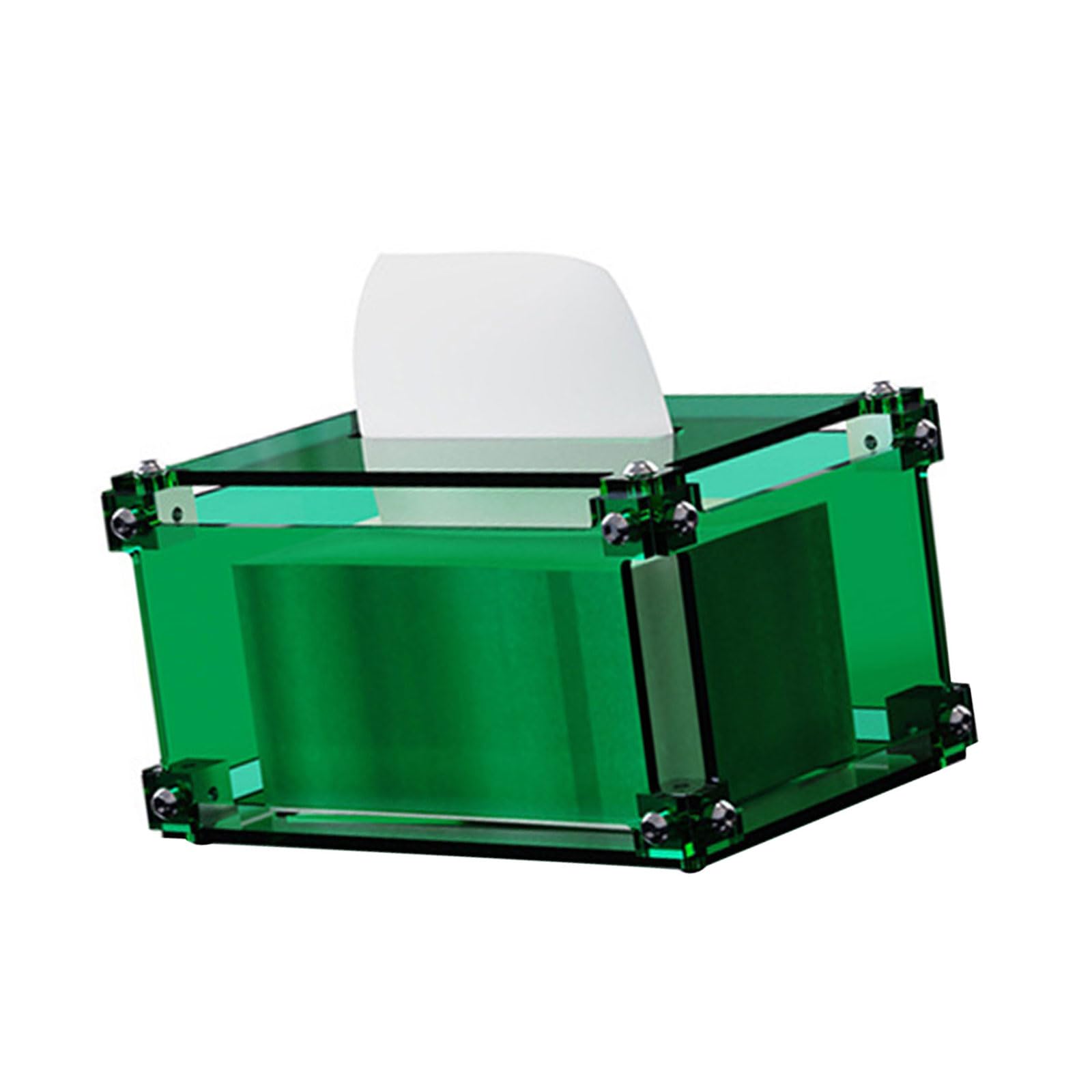 Rectangular Tissue Dispenser Kitchen Napkin Holder Transparency Acrylic Clear Box for Secure and Use Transparency Kitchen Storage Box