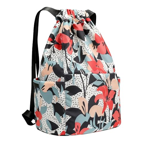 Mochila de Gimnasio – de Deporte de Gran Capacidad, Correas Ajustables, Varios Compartimentos, Material Duradero Resistente al Agua con Bolsillos de fácil Acceso | Ideal para Entrenamiento