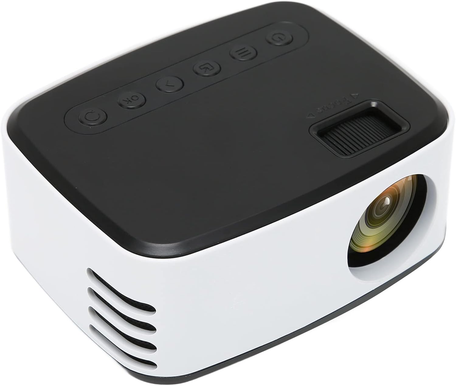 Hilitand 1080P Mini Projector, Portable WiFi Projector with