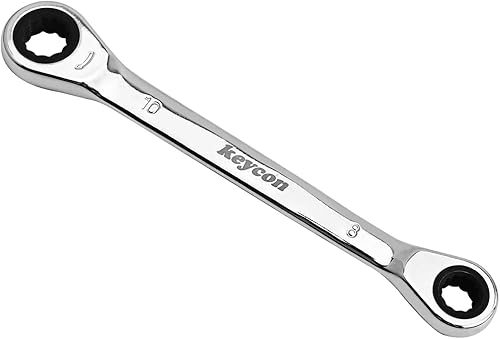 Utoolmart Llave de trinquete, extremo métrico de caja doble de 0.315 in x 0.394 in