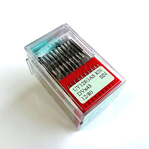 100 Pcs Dotec Uy128Gaskn Dvx43 Coverstitch Needle for Knitted Fabric