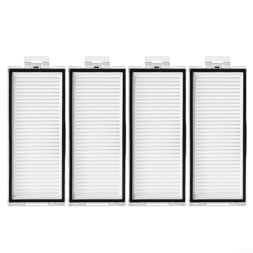 4 Pack Vacuum Kit Replacement Part for Roborock Q8 MAX, MAX Plus Vacuum Cleaner, Washable & Reusable HEPA Filter